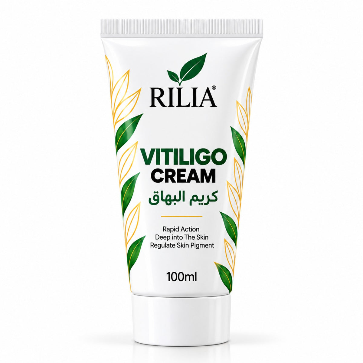 RILIA Crème Ombrage – tube, soin unifiant pour les zones claires de la peau